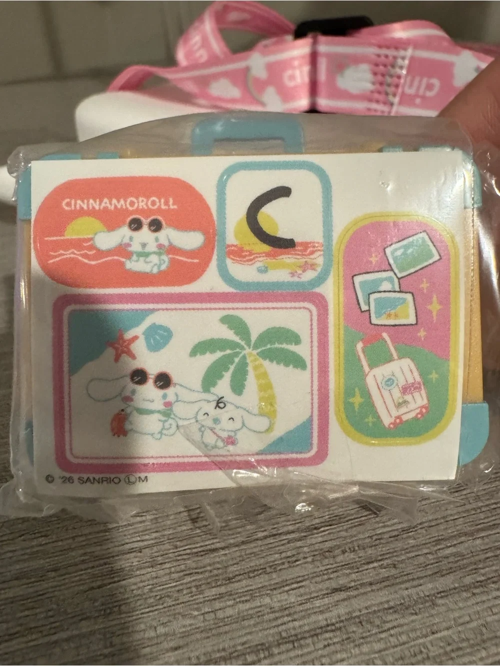 Sanrio Cinnamoroll Crossbody Bag & Gachapon